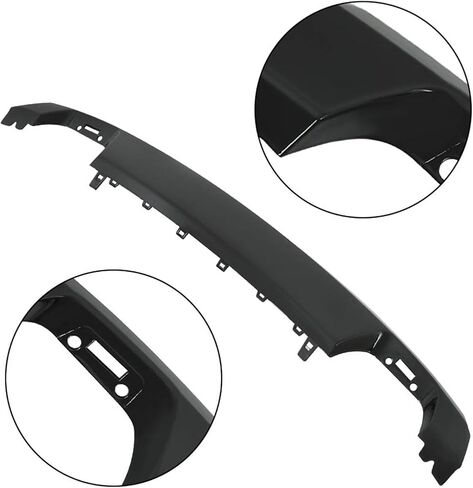 Front Bumper Skid Plate Lower Matte Black Replacement for F150 2021-2023 ML34-17F771-ACW in Saudi Arabia