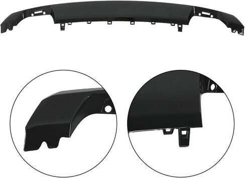 Front Bumper Skid Plate Lower Matte Black Replacement for F150 2021-2023 ML34-17F771-ACW in Saudi Arabia