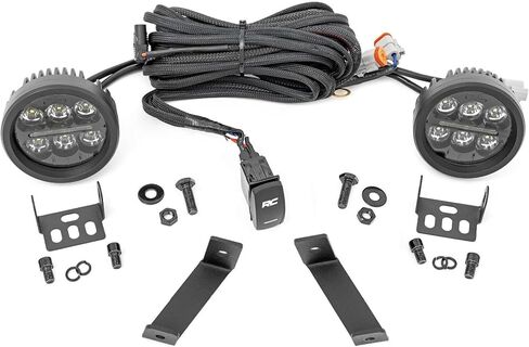 Rough Country 3.5 "LED Ditch Light Kit لعام 2014-2021 Jeep Cherokee KL - 70083 in Saudi Arabia