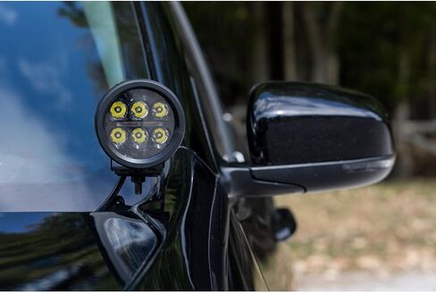 Rough Country 3.5 "LED Ditch Light Kit لعام 2014-2021 Jeep Cherokee KL - 70083 in Saudi Arabia