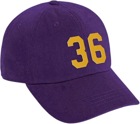 Daxton Custom Gold Team Number Low Profile Adjustable Baseball Dad Hat Cap in Kuwait