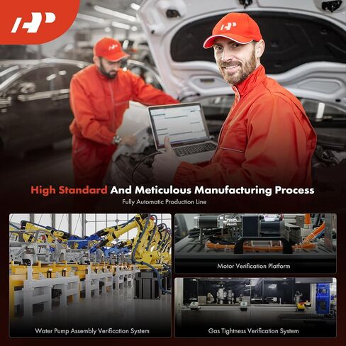 مضخة مياه المحرك الكهربائية A-premium [تناسب DOHC ، 4ycl. 2.0L] متوافق مع Volkswagen & Audi Car - A3 Quattro ، TT Quattro ، Passat CC ، Tiguan 09-16 ، Jetta ، GTI ، CC ، EOS ، Beetle ، مع سلك (دبابيس) in Saudi Arabia