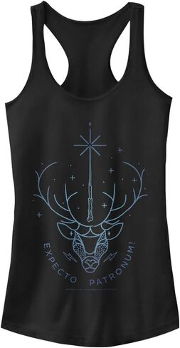 Harry Potter Deathly Hallows Expecto Patronum Stag Women's Fast Fashion Tank Top in Saudi Arabia
