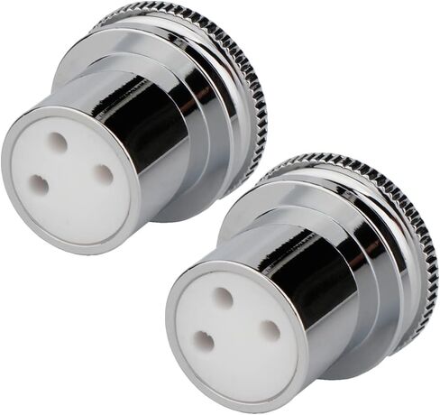 Monosaudio XLR Male Plugs 2Pcs XLR Dust Caps XLR Shorting Plugs Shileding Caps Noise Stopper Dust Proof Protectors XLR Connector Covers for Audio,Speakers, Subwoofers,Amplifier(Gold Plated) in Saudi Arabia