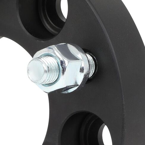 ECCPP 4 PCS تغيير نمط الترباس من 5x110 إلى 5x4.5 محولات العجلات التحويل Centric 1 "5 Lug 12x1.5 65.1mm لعام 2005-2010 لشيفروليه كوبالت 2006-2011 لشرط in Saudi Arabia