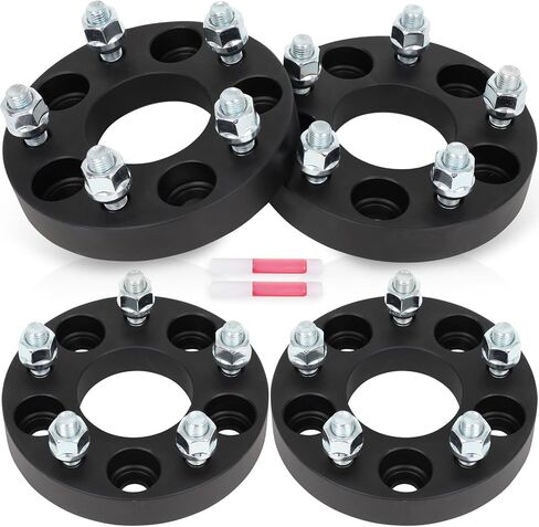 ECCPP 4 PCS تغيير نمط الترباس من 5x110 إلى 5x4.5 محولات العجلات التحويل Centric 1 "5 Lug 12x1.5 65.1mm لعام 2005-2010 لشيفروليه كوبالت 2006-2011 لشرط in Saudi Arabia