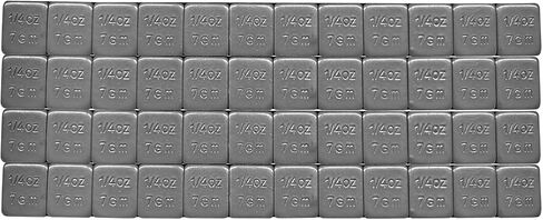 48pcs 1/4 أوقية أوزان مدعومة من العجلة ، 0.25 أوقية أوزان توازن بين العجلة مع مادة لاصقة قوية ، من نوع easypeel ، صندوق إطارات منخفضة الإطارات للسيارة ، دراجة نارية ، in Kuwait
