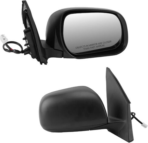 Right Passenger Side Mirror Compatible with Toyota RAV4 2009 2010 2011 2012 Power Manual Folding Non-Heated US Built Door Mirrors (3 Pins) in Kuwait