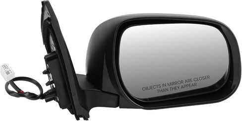 Right Passenger Side Mirror Compatible with Toyota RAV4 2009 2010 2011 2012 Power Manual Folding Non-Heated US Built Door Mirrors (3 Pins) in Kuwait