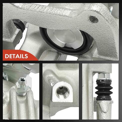 A-Premium Disc Brake Caliper Assembly with Bracket Compatible with Volkswagen Passat 2000-2005 & Audi A6 Quattro 1998-2004, Allroad Quattro 2001-2005, 1.8L 2.7L 2.8L 3.0L - Rear Right Passenger Side in Saudi Arabia