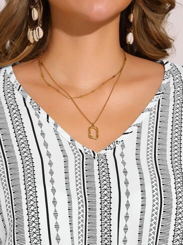Allegra K Tops for Women's Summer Boho V Neck Print Chiffon Top Smocked Batwing Dolman Sleeve Blouses in Saudi Arabia