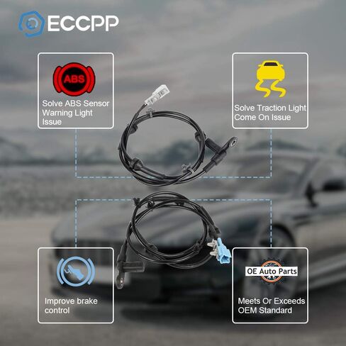 ECCPP Left Rear ABS Wheel Speed Sensor ABS Sensor fit for 2004-2009 for Nissan Quest Set of 2 in Saudi Arabia