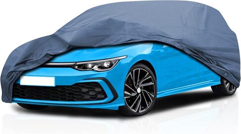 DaShield Ultimum Series Supreme Car Cover for Volkswagen Golf GTI 2006-2024 Hatchback 2-Door, All Weather Protection Breathable Full Coverage Semi Custom Fit, Outdoor Indoor Scratches Dust Shield in Saudi Arabia