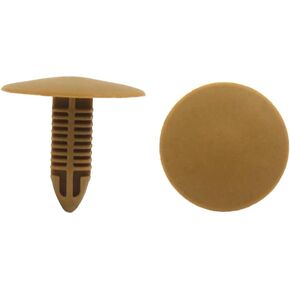 uxcell 50 Pcs Brown Car Interior Clips Bumper Fender Fastener Retainer 7 x 6mm Universal in Saudi Arabia
