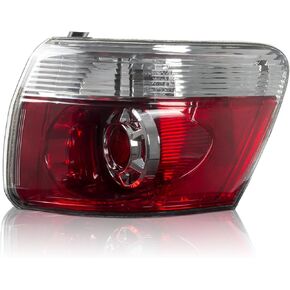 مجموعة ضوء السائق اليسرى خفيفة الذيل متوافق مع 2007-2012 GMC Acadia LED LED LED LED LED LED BRAKE RAMPS استبدال GM2800216 20912757 in Kuwait