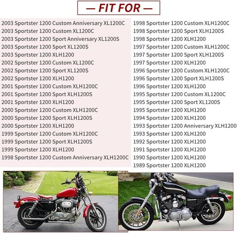 Clutch Primary Cover Gasket Kit Compatible with Sportster 1200 XLH1200 XL1200 1989-2003 OEM# 34955-89 25263-90FM in Saudi Arabia