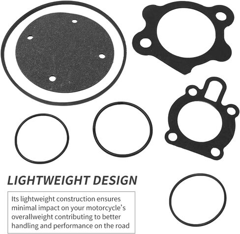 Clutch Primary Cover Gasket Kit Compatible with Sportster 1200 XLH1200 XL1200 1989-2003 OEM# 34955-89 25263-90FM in Saudi Arabia