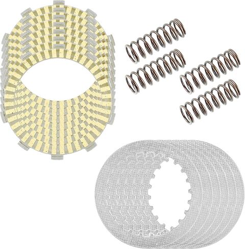Caltric Clutch Friction Steel Plates Kit compatible with Honda TRX500FM1 FM2 Foreman 500 2012-2019 in Saudi Arabia