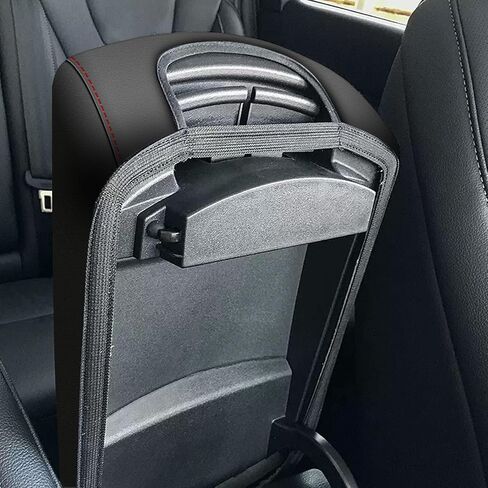 غطاء مسند الذراعين لفورد إيدج 2015-2022 Center Console Pad Covers Cover Cover Cover Resportance Pad Screators Decortory Decortory Drectory (Red Line) in Saudi Arabia