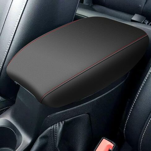 غطاء مسند الذراعين لفورد إيدج 2015-2022 Center Console Pad Covers Cover Cover Cover Resportance Pad Screators Decortory Decortory Drectory (Red Line) in Saudi Arabia