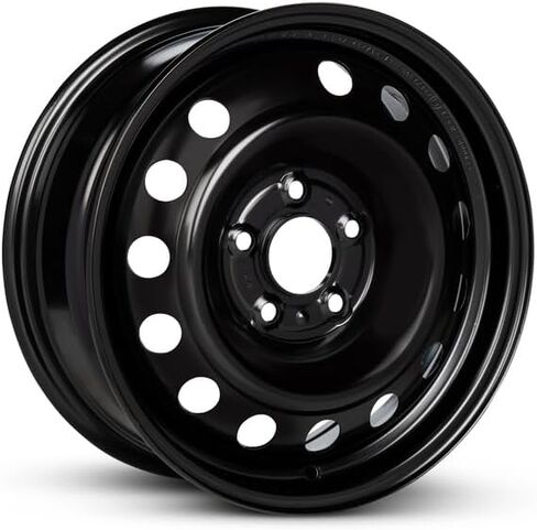 عجلة استبدال OEM جديدة لعام 2014-2019 Kia Soul 16x6.5 بوصة الصلب حافة مطلية باللون الأسود 205/60R16 in Saudi Arabia