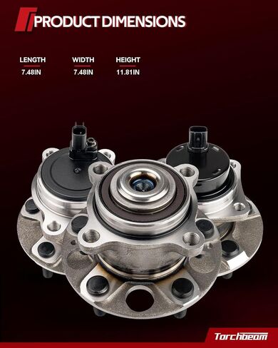 Torchbeam Front Wheel Hub Bearing Assembly, 515177 Wheel Bearing for F150 2018-2020 in Saudi Arabia