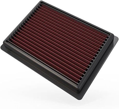 K&N Engine Filter: قابلة لإعادة الاستخدام ، تنظيف كل 75000 ميل ، قابلة للغسل ، قسط ، فلتر هواء السيارة البديلة: متوافق مع 2013-2019 فورد (Escape ، Transit Connect) ، 33-5002 in Saudi Arabia