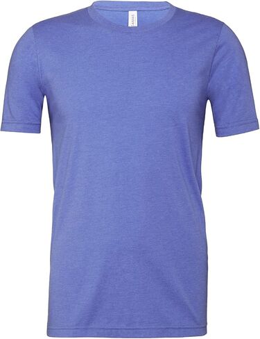 Bella Canvas 6 Pack Adult Unisex Heather T-Shirt Columbia Blue in Saudi Arabia