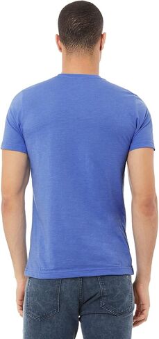 Bella Canvas 6 Pack Adult Unisex Heather T-Shirt Columbia Blue in Saudi Arabia