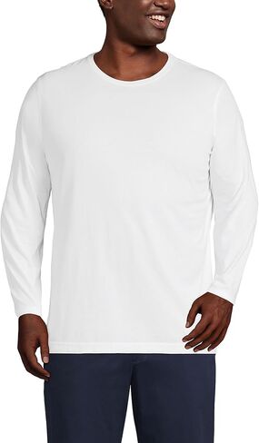 الأراضي الطويلة الأكمام الطويلة الأكمام الأمريكية Supima Cotton Tee in Saudi Arabia