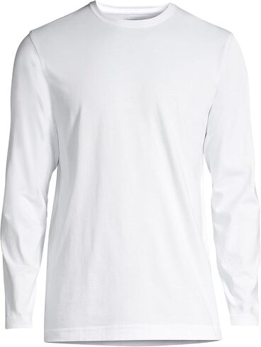 الأراضي الطويلة الأكمام الطويلة الأكمام الأمريكية Supima Cotton Tee in Saudi Arabia