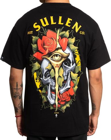 Sullen Golden Eye Men Men Tee Tattoo Lifestyle Graphic Standard Standard Short Shirt for Men in Saudi Arabia