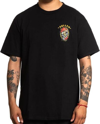 Sullen Golden Eye Men Men Tee Tattoo Lifestyle Graphic Standard Standard Short Shirt for Men in Saudi Arabia