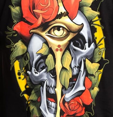 Sullen Golden Eye Men Men Tee Tattoo Lifestyle Graphic Standard Standard Short Shirt for Men in Saudi Arabia