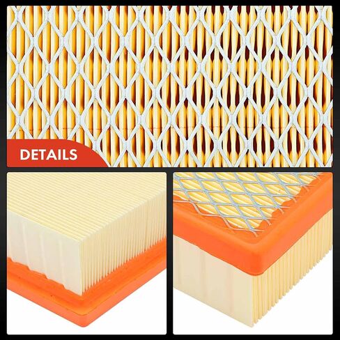 A-Premium Engine Air Filter Compatible with Chevrolet Volt 2011-2015 & Cadillac ELR 2014-2016, Flexible Panel, Replace# 20871244 in Saudi Arabia