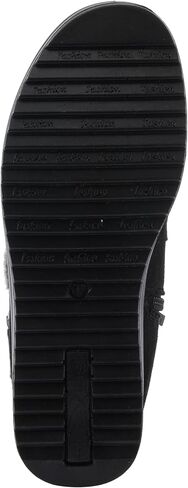 Flexus Santuzza Women Women Waterproof Microsuede Bootie مع فرو فو ، نعل مرن ، مشبك مزخرف ، وإغلاق السوستة-راحة الطقس الصديقة والباردة in Saudi Arabia