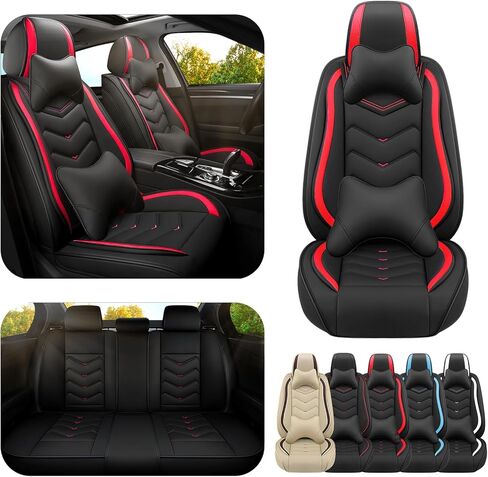 أغطية مقعد السيارة لـ VW Beetle 2012-2019 ، غطاء مقعد السيارة الممتاز Nappa Leather ، أغطية مقاعد رياضية أنيقة ， مجموعات تغطية مقعد السيارات (فاخرة 5 مقاعد/بيج) in Kuwait