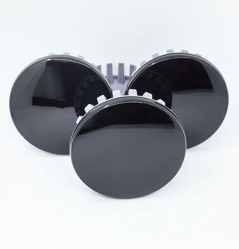 Yakku 4pcs Center Centre Center Caps for 2008-2019 Chevy Suburban Tahoe Yukon ， 83 مم/3.25 "" Car Wheel Hub Caps ABS Rim Center Cover (Blued Black ، OD: 83mm (3.27 "") ، ID: 76mm (2.99 "") in Kuwait