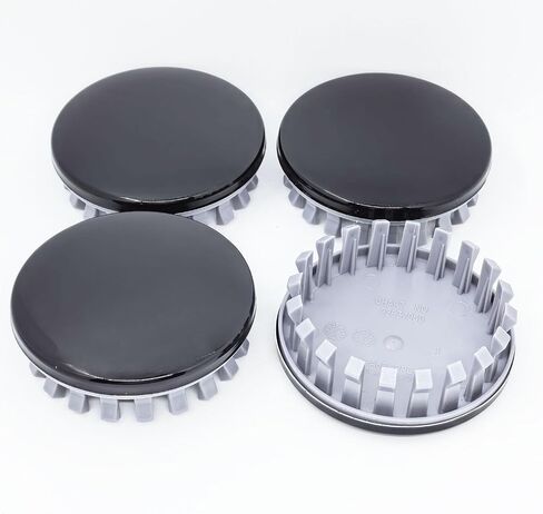 Yakku 4pcs Center Centre Center Caps for 2008-2019 Chevy Suburban Tahoe Yukon ， 83 مم/3.25 "" Car Wheel Hub Caps ABS Rim Center Cover (Blued Black ، OD: 83mm (3.27 "") ، ID: 76mm (2.99 "") in Kuwait