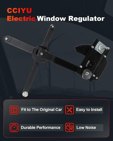 cciyu Power Window Regulator Without Motor Replacement for 1987-1991 for Chevrolet for Blazer Front Left Driver Side in Saudi Arabia