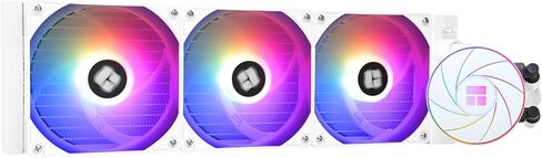 مبرد وحدة المعالجة المركزية السائل Thermalright Aqua Elite 360 ​​ARGB V4، حجم صف تبريد 360 AIO، 3 × 120 مم مراوح PWM، مبرد وحدة المعالجة المركزية للكمبيوتر، لـ AMD: AM4/AM5، Intel LGA1851/1150/1151/1200/2011/ 1700 in Saudi Arabia