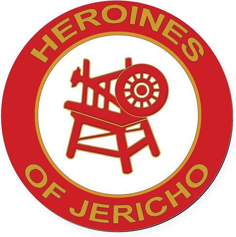 CafePress Heroines of Jericho Round Car Magnet, Magnetic Bumper Display in Saudi Arabia