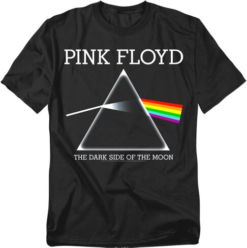Pink Floyd The Dark Side of The Moon Album Rock Music T-Shirt & Stickers in Saudi Arabia
