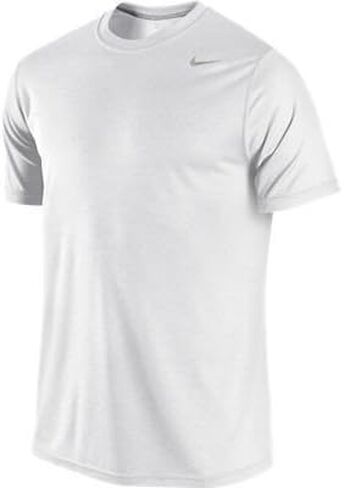 Nike Team Legend Dri-Fit Short Sleeve Crew Shirt White XL in Kuwait