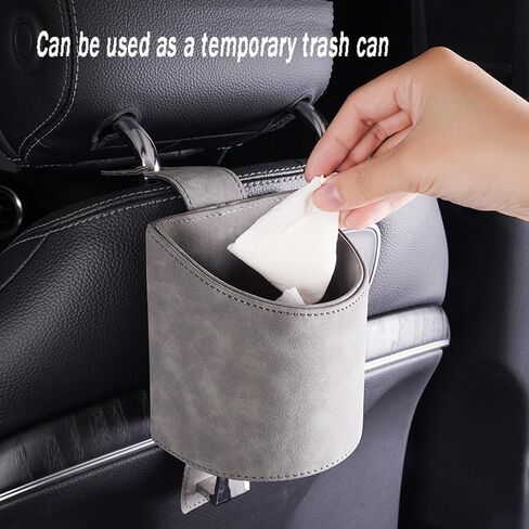 2 Pcs Car Cup Holder for Mercedes Benz GLS/AMG X167 X166 SUV, Car Seat Back Multifunctional Hook Cup Drink Holders with Hooks,Black, normal in Saudi Arabia