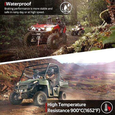 منصات الفرامل الخلفية الأمامية الملبدة لـ Ranger 400 425 500 570 700 ETX TM 800-MIDSIZE M1400 OEM# 2202413 1910514 2206255 2202097 in Saudi Arabia