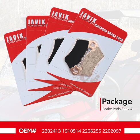 منصات الفرامل الخلفية الأمامية الملبدة لـ Ranger 400 425 500 570 700 ETX TM 800-MIDSIZE M1400 OEM# 2202413 1910514 2206255 2202097 in Saudi Arabia
