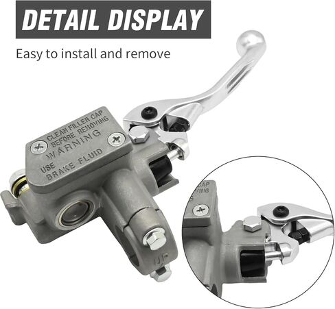 5XC-W2587-00-00 Front Brake Master Cylinder, Replacement for Yamaha YZ250F 2007-2025 YZ450F YZ250 YZ125 2008-2025, Replaces 5XC-W2587-00-00 in Saudi Arabia