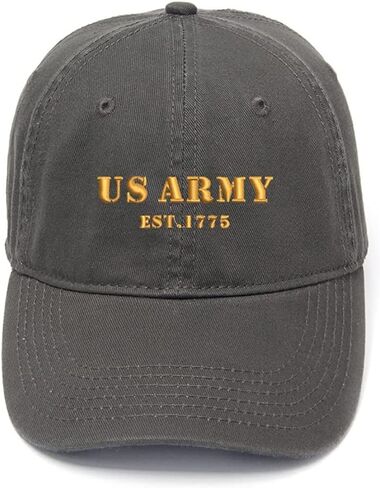 قبعة البيسبول للرجال US Army EST 1775 HAT HAT COTTON ASSERIDERS ASPROIDER CASTALL CAPS in Kuwait