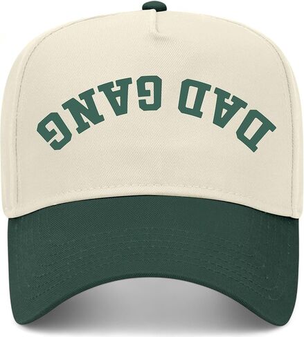 Dad Gang Upside Down Vintage Trucker Hat | Premium Snapback Baseball Hat for Men, Fathers, & Dads in Saudi Arabia